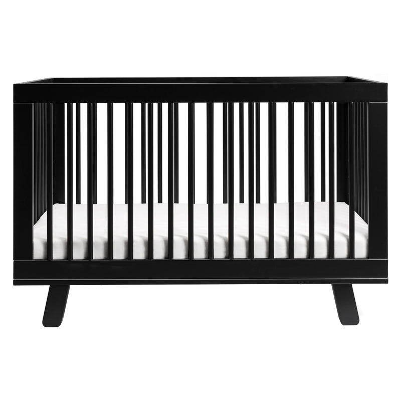 Babyletto Hudson 3-in-1 Convertible Crib with Toddler Bed Conversion Kit - black
