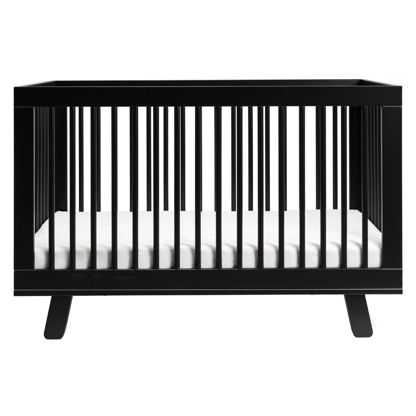 Babyletto Hudson 3-in-1 Convertible Crib with Toddler Bed Conversion Kit - black