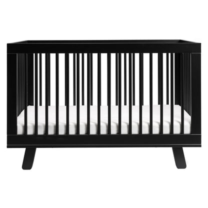 Babyletto Hudson 3-in-1 Convertible Crib with Toddler Bed Conversion Kit - black