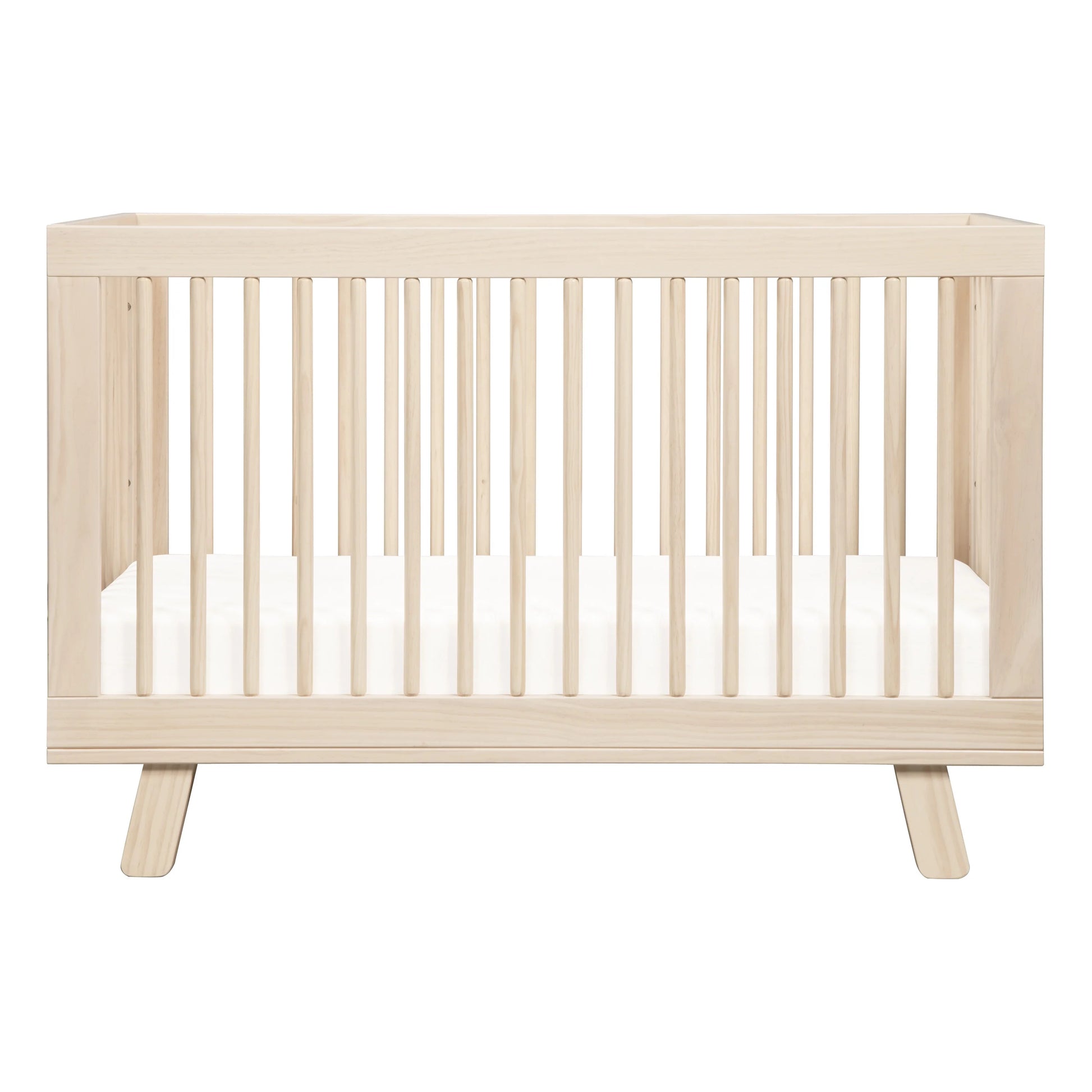 Babyletto Hudson 3-in-1 Convertible Crib with Toddler Bed Conversion Kit - washed natural