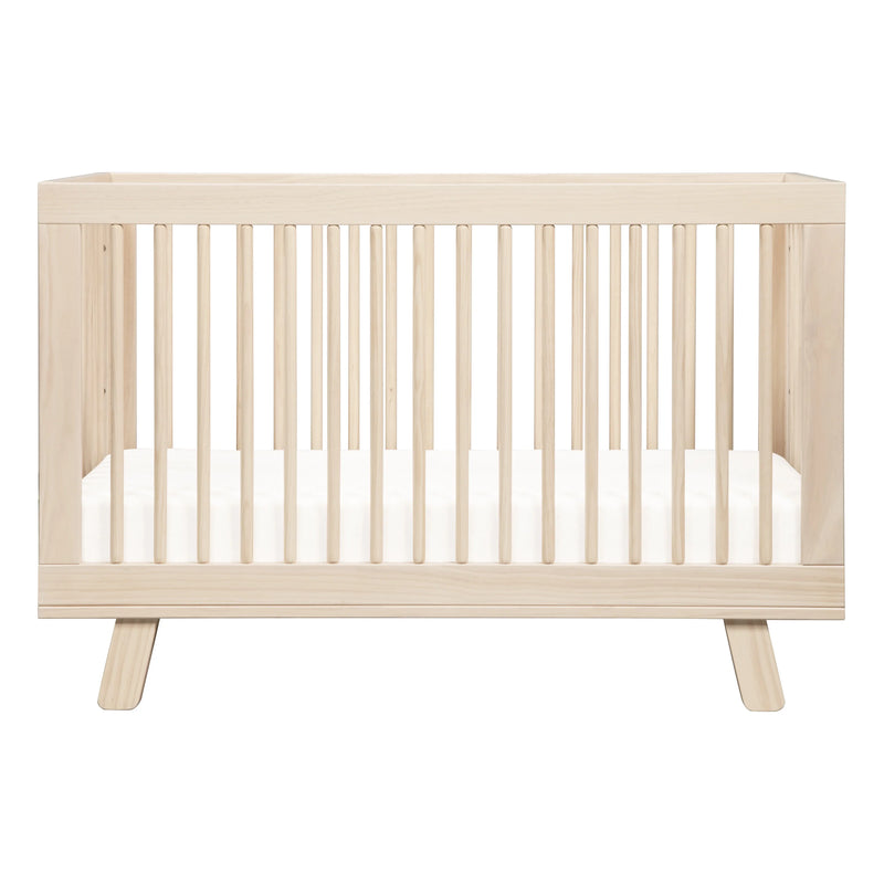 Babyletto Hudson 3-in-1 Convertible Crib with Toddler Bed Conversion Kit - washed natural