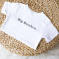 The Baby Cubby Big Brother Tee - White