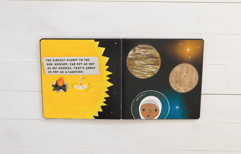 Lucy Darling Lift the Flap Book - 3 2 1 Blast Off
