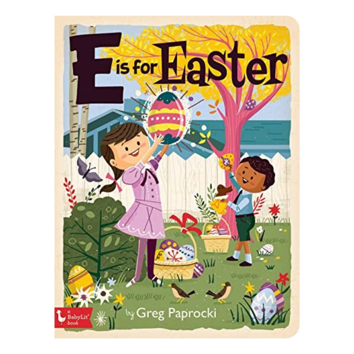 BabyLit Seasonal Alphabet Primer Book - E is for Easter