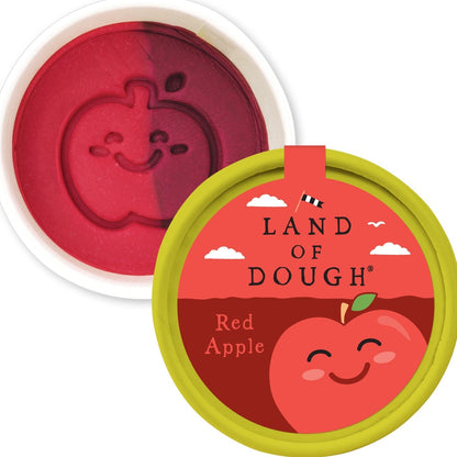 Land of Dough Mini Dough Cup - Red Apple