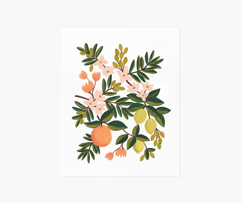 Rifle Paper Co Art Print - Citrus Floral