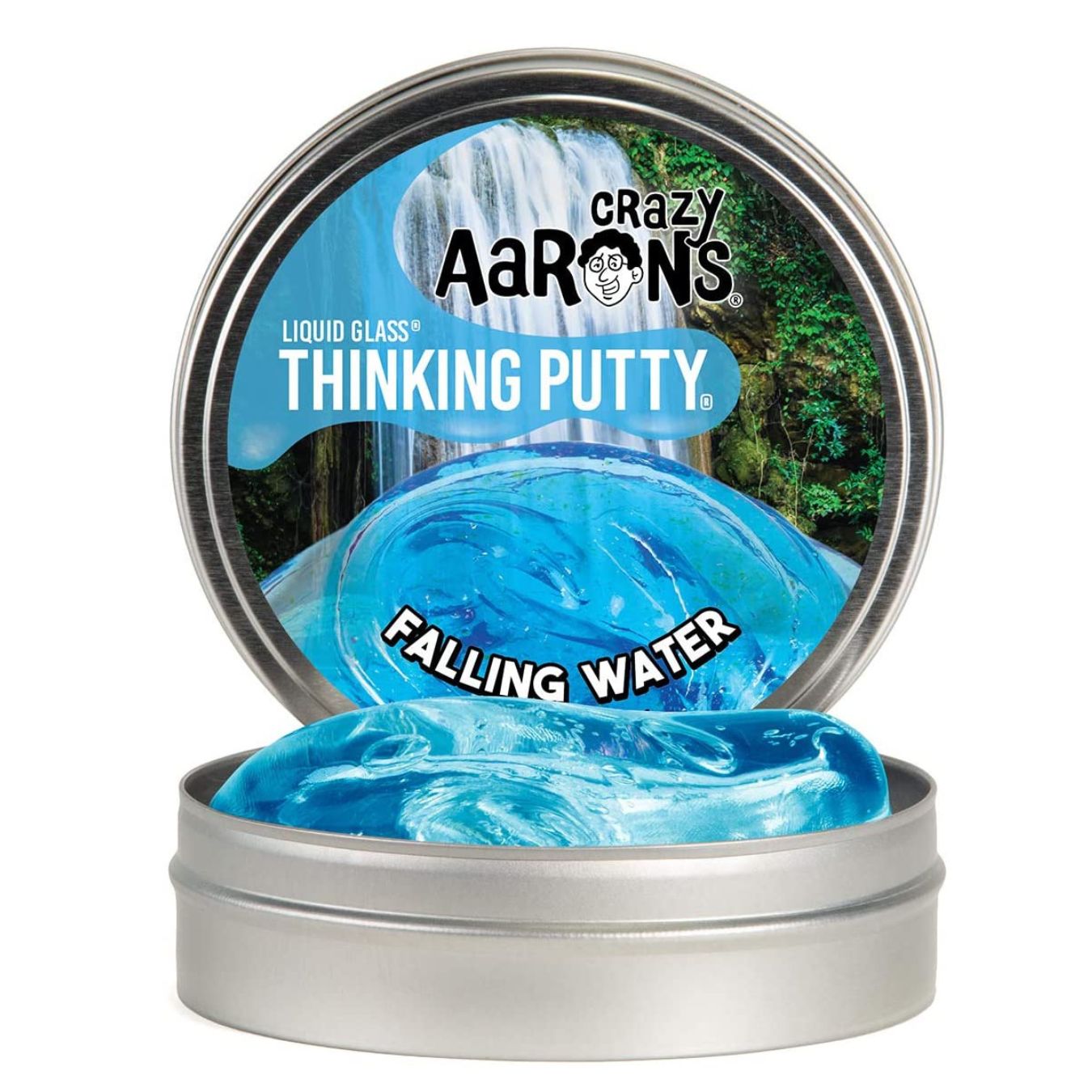 Crazy Aaron's Liquid Glass Thinking Putty - Falling Water