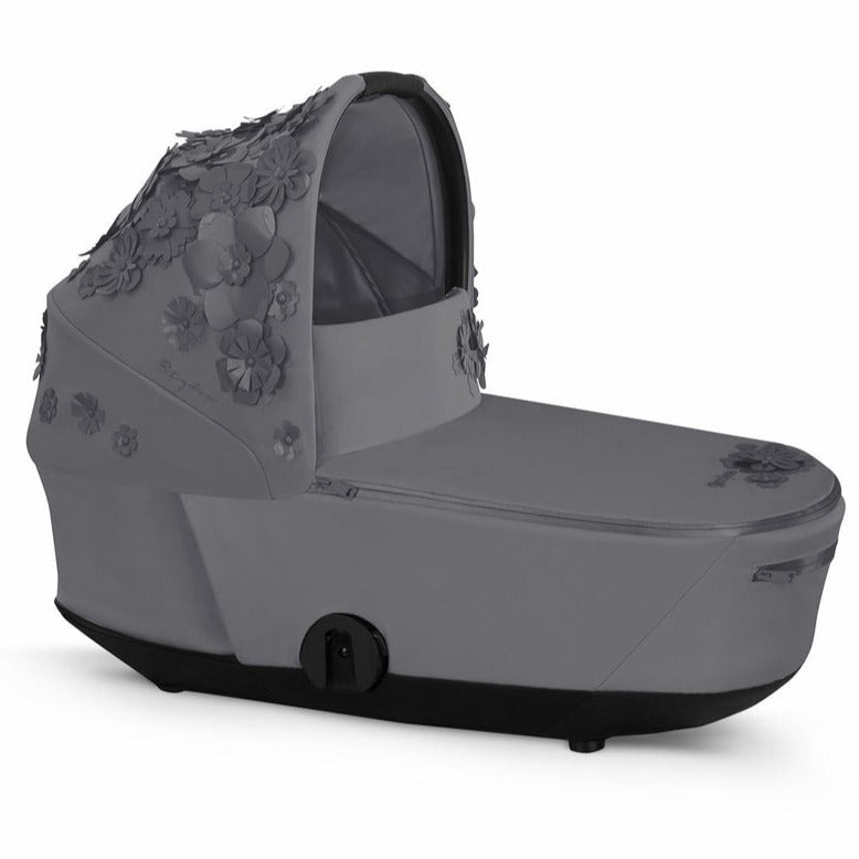 Cybex Mios 3 Lux Carry Cot - simply flowers - dream grey
