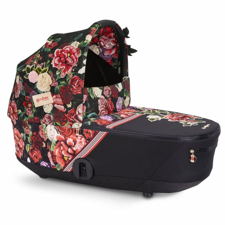 Cybex Mios 3 Lux Carry Cot - spring blossom - dark