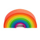 Dena Silicone Stacking Rainbow - Neon - Large