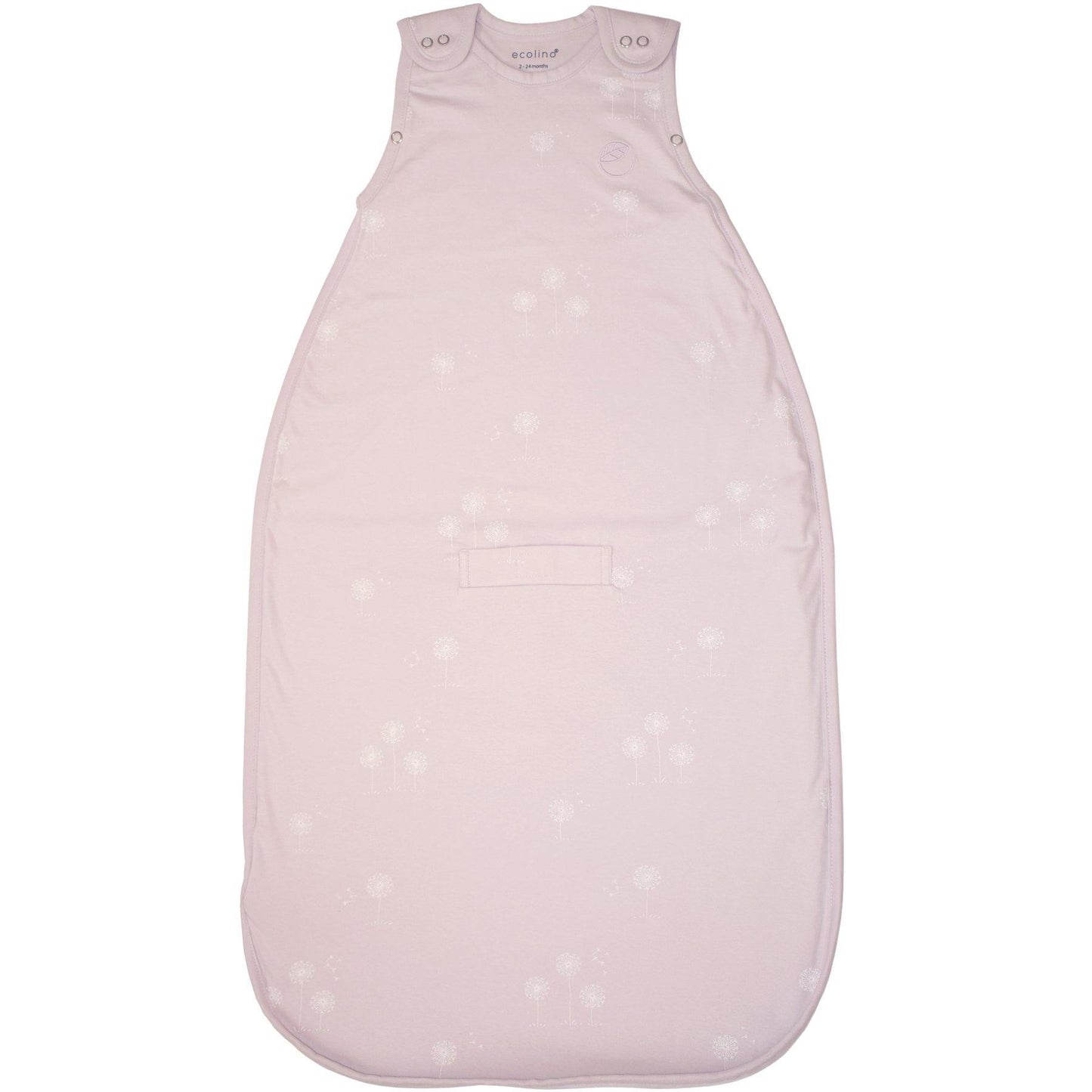 Woolino Ecolino Adjustable Baby Sleep Bag - Organic Cotton - 2M-2Y - Dandelions