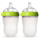 Comotomo Natural Feel Baby Bottle Double Pack 5 oz - Green