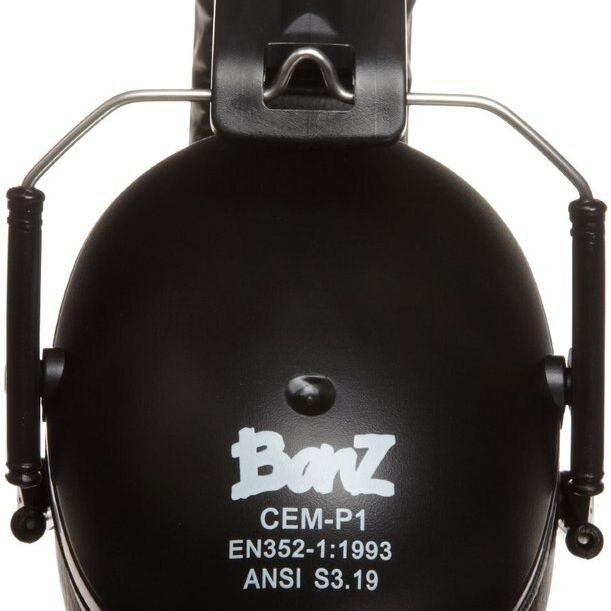 Banz Kids Earmuffs - Onyx