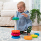 Child Playing with Fat Brain Toys SpinAgain Toy