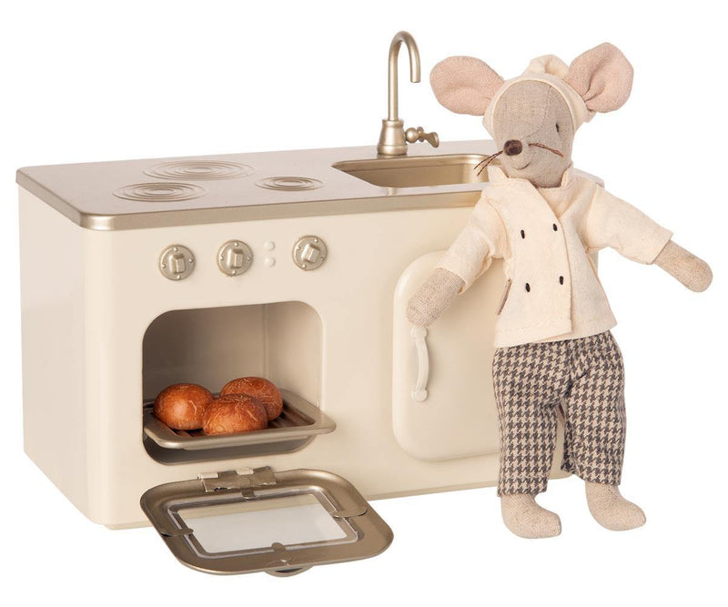 Maileg Miniature Kitchen with Chef Mouse