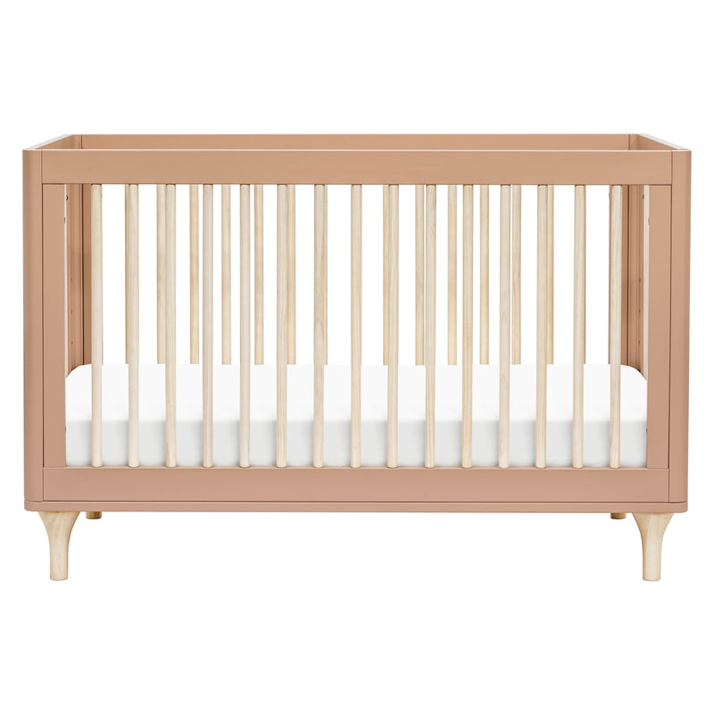 Babyletto Lolly 3-in-1 Convertible Crib with Toddler Bed Conversion Kit - Canyon/Washed Natural