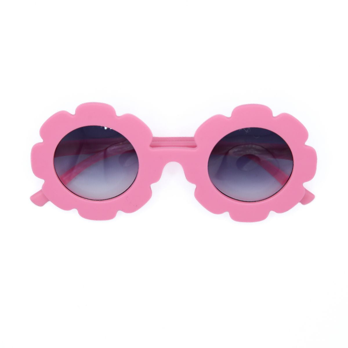 The Baby Cubby Kids' Flower Sunglasses - Hot pink with Grey Lenses