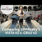 Comparing UPPAbaby's Vista v2 v. Cruz V2