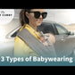 3 Types of Babywearing