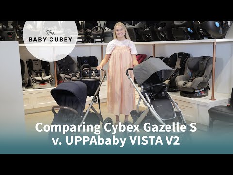 comparing Cybex Gazelle S v. UPPAbaby VISTA V2