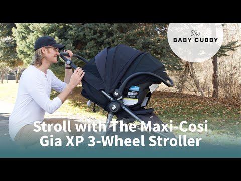 Stroll with the Maxi-Cosi Gia XP 3-Wheel Stroller