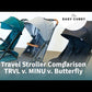Travel Stroller Comparison TRVL v. MINU v. Butterfly