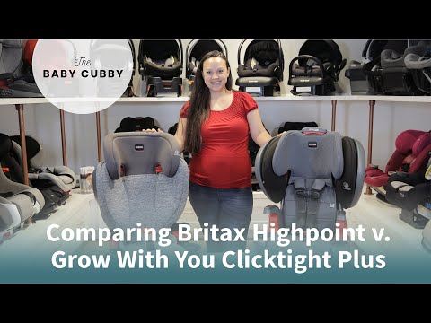 Comparing Britax Highpoint v. Grow With You Clicktight Plus