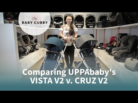 Comparing UPPAbaby's VISTA V2 v CRUZ V2