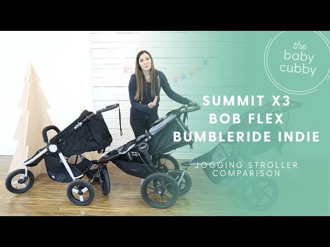 Summit X3, BOB Flex, Bumbleride Indie Comparison