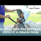 Strolling with the UPPAbaby Vista V2 in Double Mode