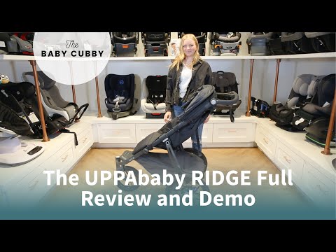 UPPAbaby RIDGE All-Terrain Jogging Stroller Full Review and Demo