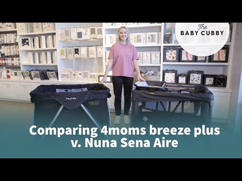 Comparing 4moms breeze plus v. Nuna Sena Aire