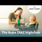 Nuna ZAAZ High Chair with MagneTech Secure Snap