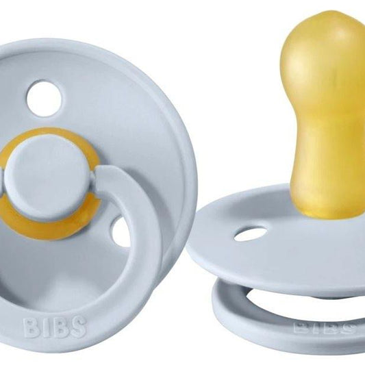 BIBS Colour 2-Pack Pacifier Set - Baby Blue