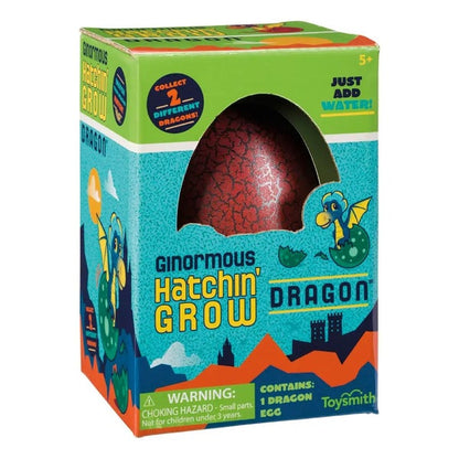 Toysmith Ginormous Hatchin' Grow - Red Dragon