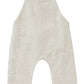 Mebie Baby Linen Cotton Overalls - Oatmeal