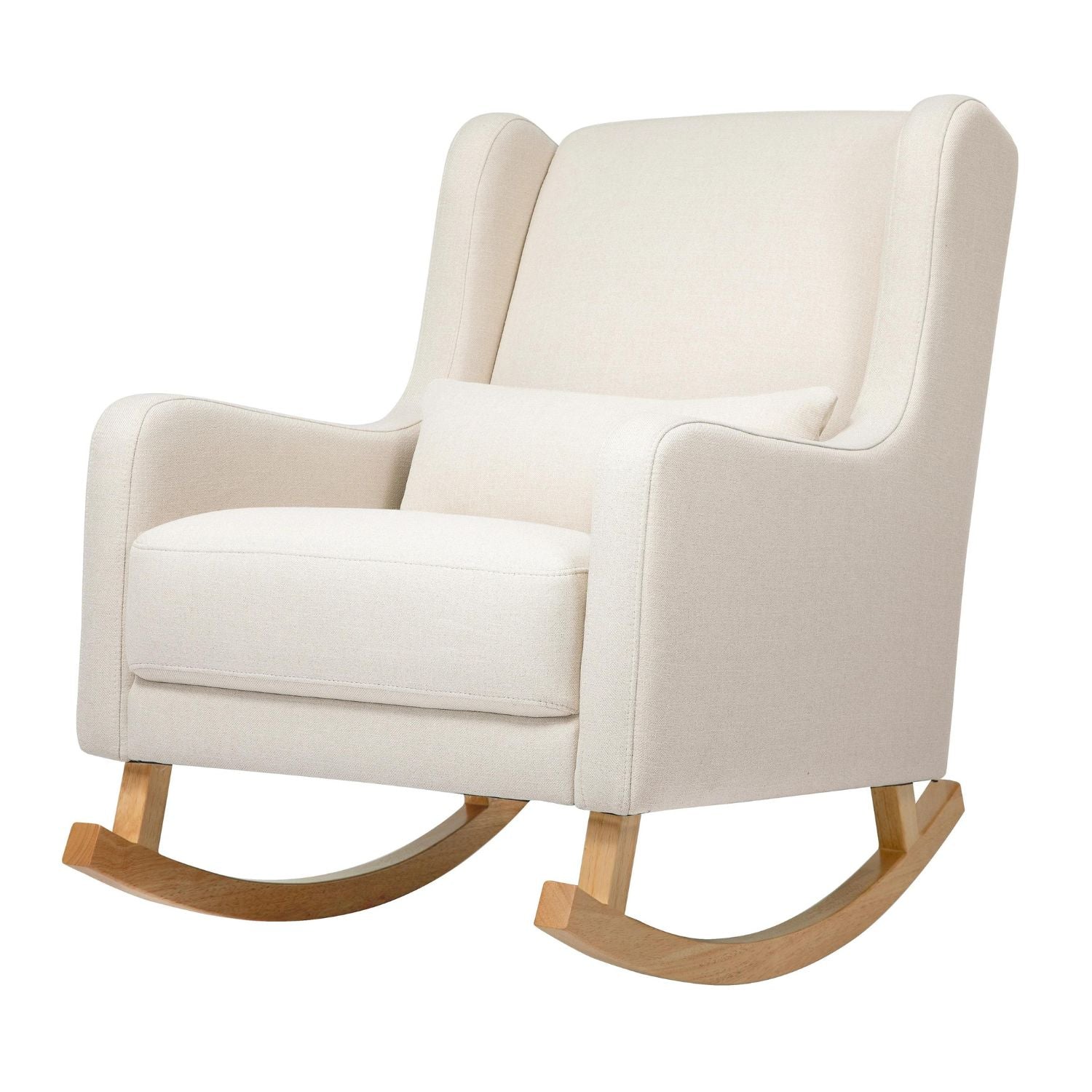 Babyletto Kai Rocker - Performance Natural Eco-Twill with Light Legs