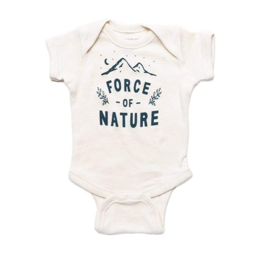 Keep Nature Wild Force of Nature Onesie - Natural