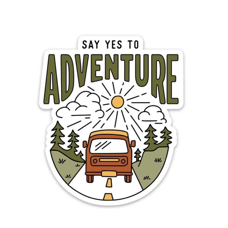 Keep Nature Wild Say Yes To Adventure Sticker