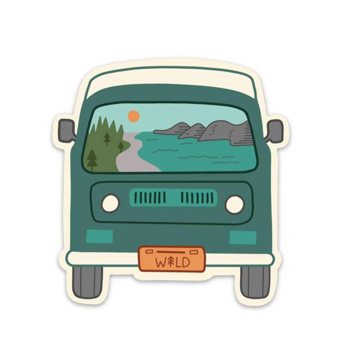 Keep Nature Wild Wild Ride Sticker