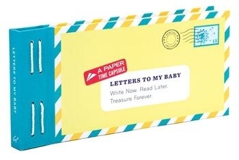 Chronicle Books Letters to My Baby Journal