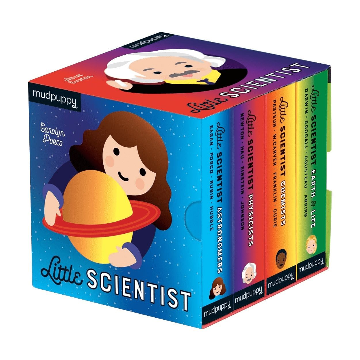 Mudpuppy Board Book Set - Little Scientist