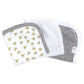 Burt's Bees 3-Pack Washcloth Set - Honey Bee Cloud