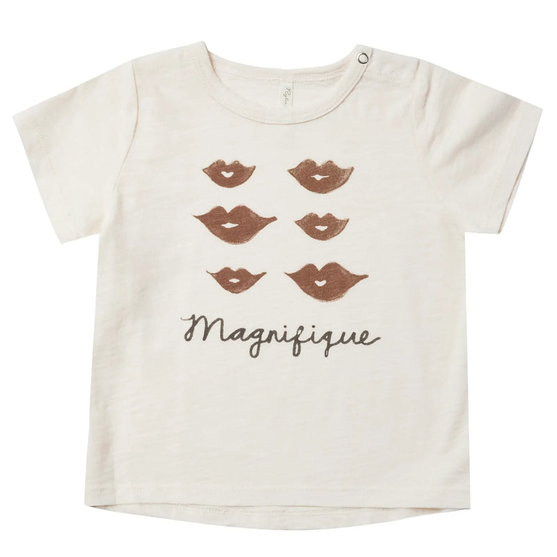 Rylee and Cru Basic Tee - Magnifique - Ivory