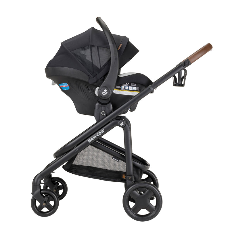 Maxi-Cosi Mico Luxe+ Infant Car Seat on compatible stroller