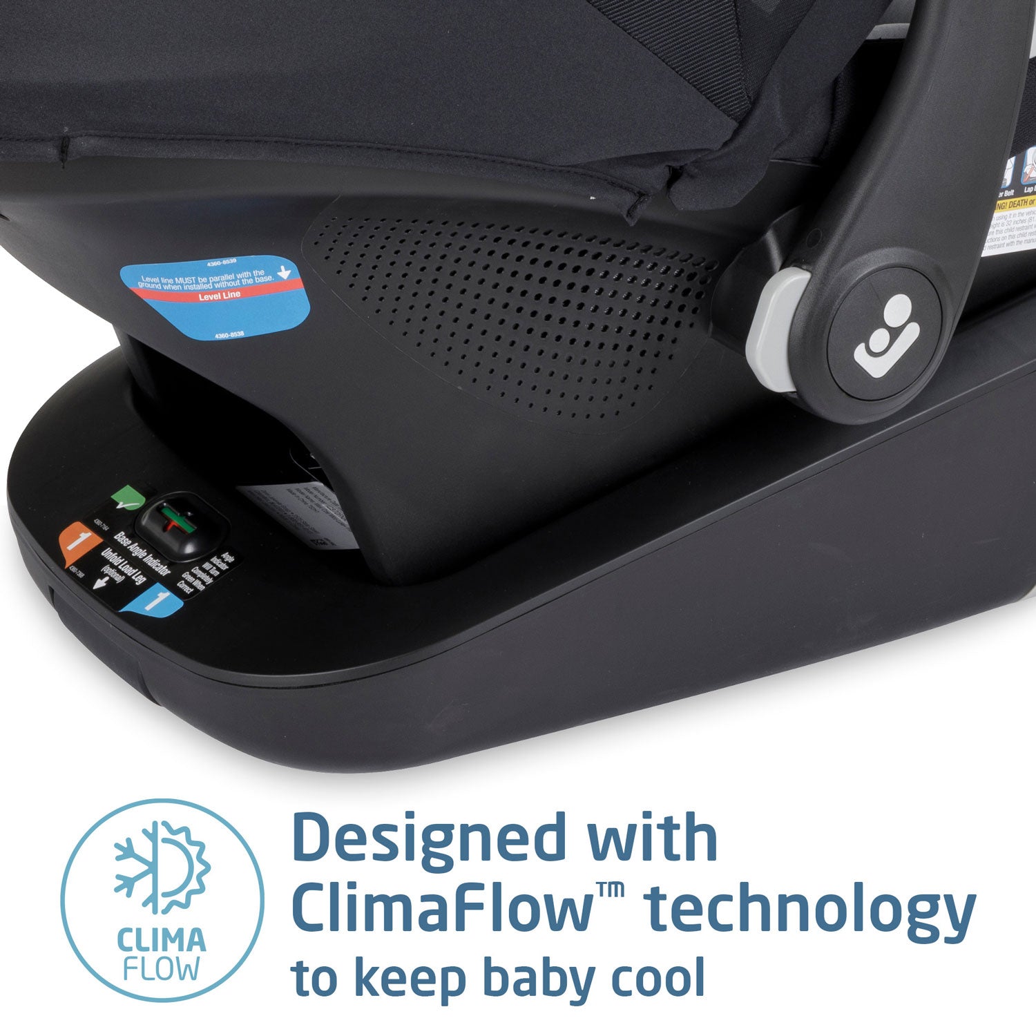 Maxi-Cosi Mico Luxe+ Infant Car Seat ClimaFlow technology