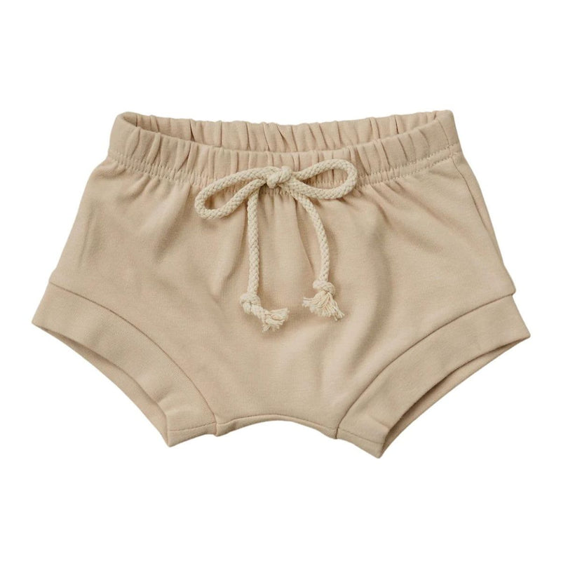 Mebie Baby Cotton Shorts - Oat