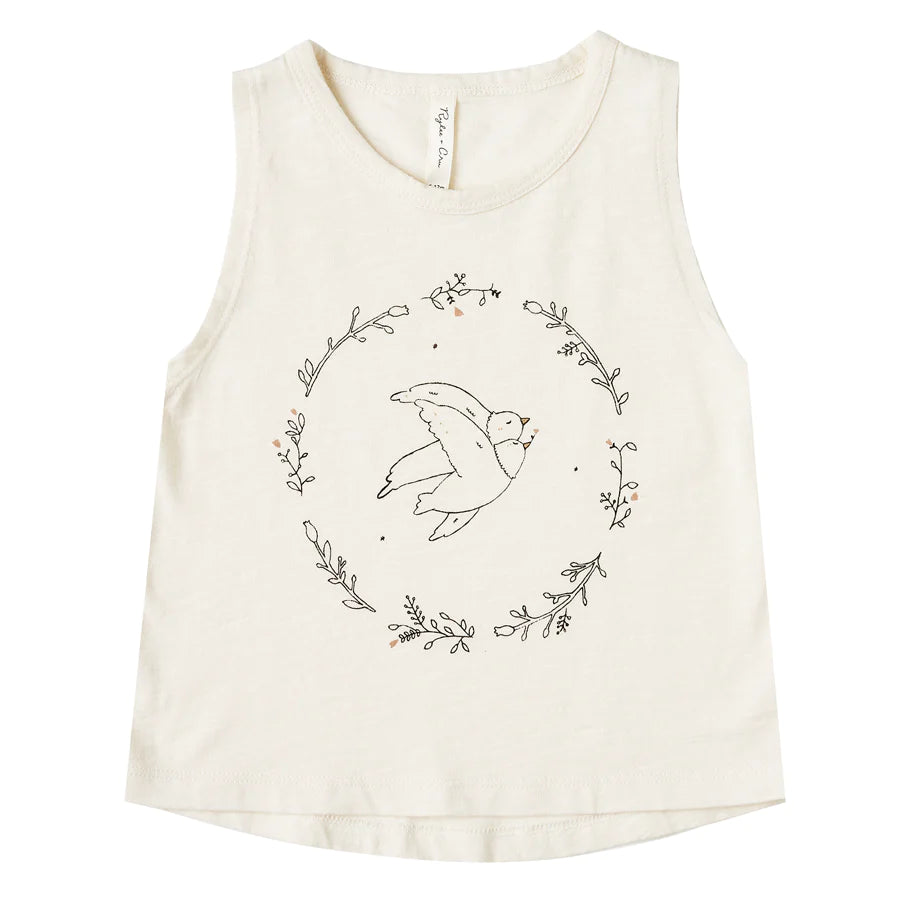 Rylee and Cru Tank - Dove - Ivory