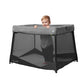 Toddler inside Baby Jogger City Suite Multi-Level Playard