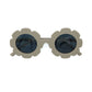 The Baby Cubby Kids' Flower Sunglasses - Taupe with Grey Lenses